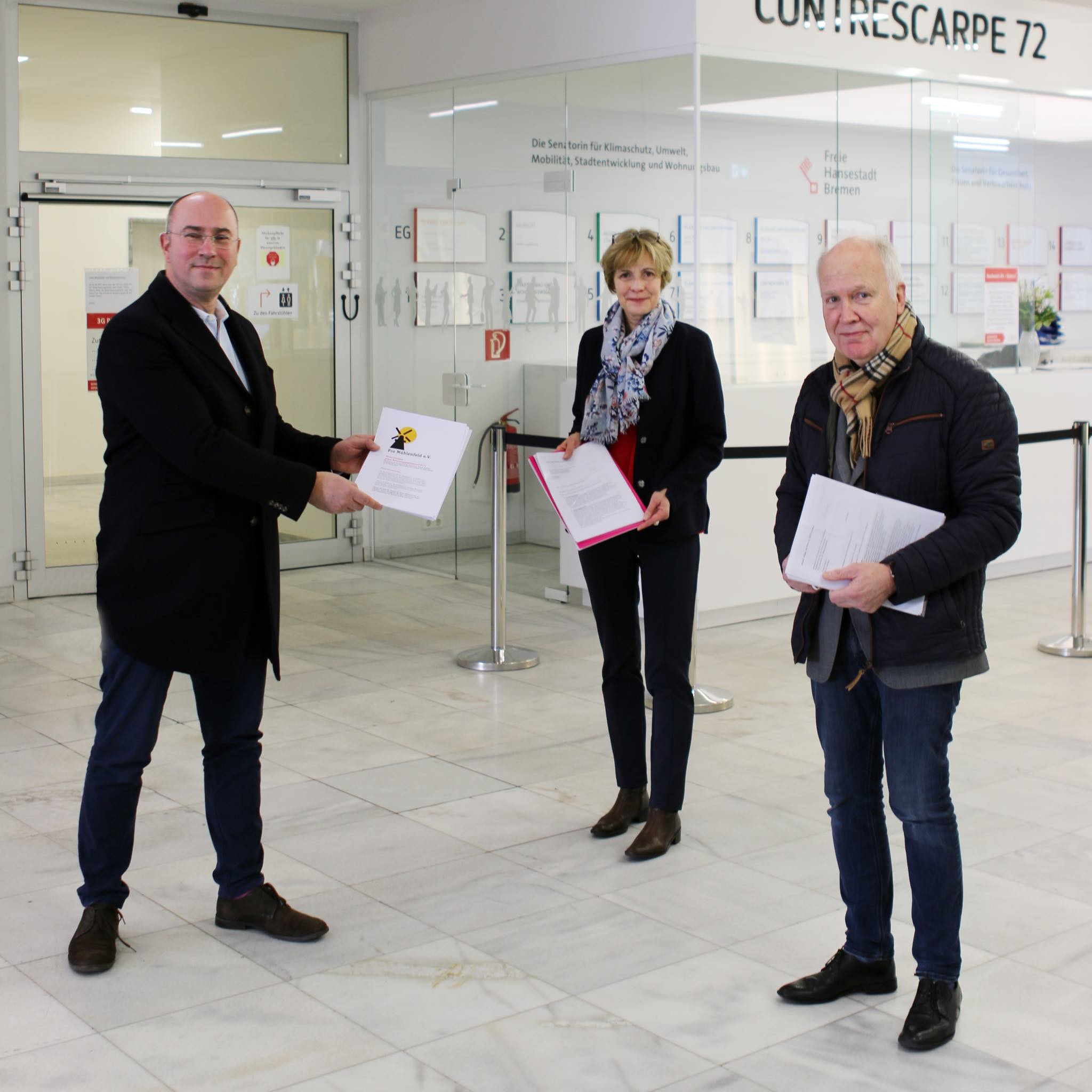 ProM Einwendung Uebergabe